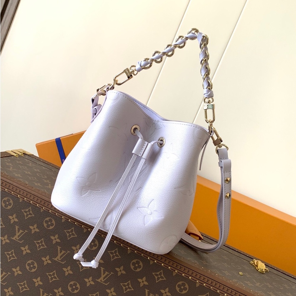 Louis Vuitton Neonoe BB Bucket Bag Empreinte Leather Convertible Crossbody